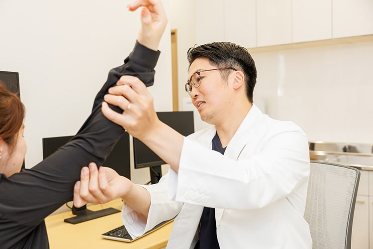 状態の確認・触診